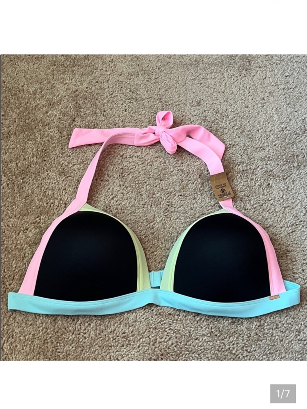 NWT PINK Victoria’s Secret Bikini Top